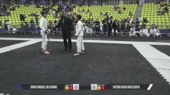 Victor Hugo Dias Costa vs Jorge Miguel Do Carmo 2026 CBJJE International BJJ Championships