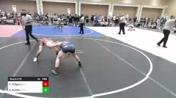 130 lbs Round Of 16 - Callad Gregory, Midlothian HS vs Auston Eudaly, Bear Cave