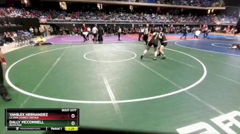 5A 185 lbs Quarterfinal - Yamilex Hernandez, La Joya Juarez-Lincoln vs Dally McConnell, Bushland