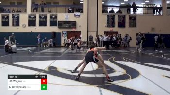 106 lbs Prelims - Carson Wagner, Northampton vs Kade Davidheiser, The Hill School