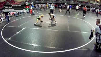 60 lbs Cons. Round 3 - Jose Bajo, 2TG vs Victor Mata, Nebraska Elite Wrestling Club