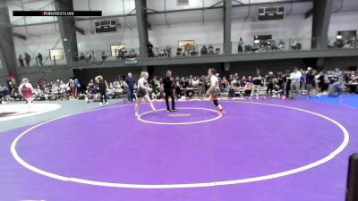 Junior Girls FS - 190 lbs Cons. Round 2 - McKenzie Mills, OR vs Aleigha Hix, OR