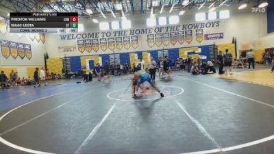 126 lbs Cons. Round 2 - Isaac Leota, SLAM Tampa vs Preston Williams, Cowboy