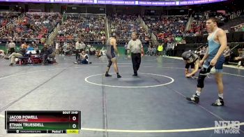 3A 165 lbs Cons. Round 1 - Ethan Truesdell, Parkwood vs Jacob Powell, North Gaston