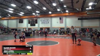 SPW-3 lbs Semifinal - Oliver Packer, BGM Cub Club vs Gray Lomeli, Morning Sun Tigers