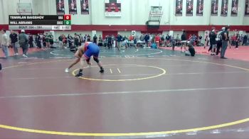 184 lbs Champ. Round 2 - Will Abrams, Southwestern Oregon Community College vs Temirlan Baigshov, Unattached