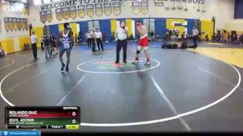 170 lbs Semifinal - Rolando Diaz, Doral Academy vs Edol Adonis, Wellington Community Hs
