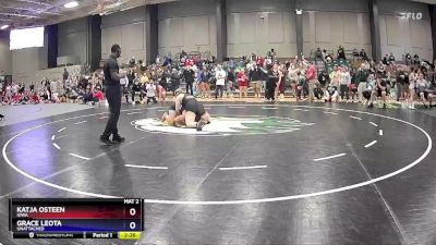 207 lbs Quarterfinal - Grace Leota, Unattached vs Katja Osteen, Iowa