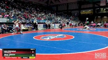 7A-138 lbs Cons. Semi - Ian Stephens, Lowndes HS vs Bray Gibson, Hillgrove