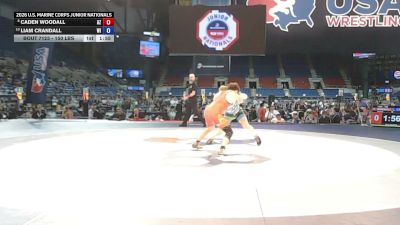 150 lbs 3rd Place Match - Caden Woodall, Arizona vs Liam Crandall, Wisconsin