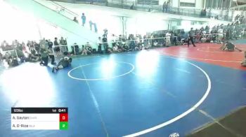 123 lbs Consi Of 8 #2 - Alexander Gaytan, Charter Oak WC vs Azuan Gonzales-Rice, Inland Elite