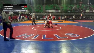 7A 157 lbs Quarterfinal - Jaxon Jones, Hewitt-Trussville vs Sean Lydon, Sparkman