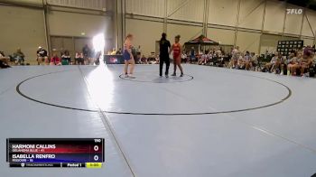 190 lbs Round 5 (6 Team) - Harmoni Callins, Oklahoma Blue vs Isabella Renfro, Missouri