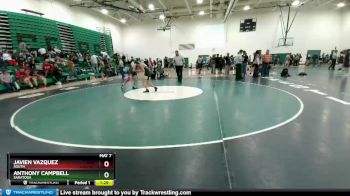 106 lbs Cons. Round 2 - Anthony Campbell, Saratoga vs Javien Vazquez, South