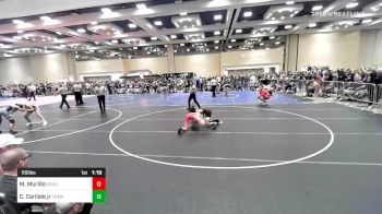 106 lbs Round Of 16 - Max Murillo, Rough House vs Curtis Carlisle Jr, Team Aggression