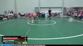 127 lbs 2nd Wrestleback (8 Team) - Elsie Hannah Rogers, Iowa vs Kailyn Younger, Kansas