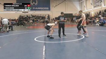 120 lbs Quarterfinal - Patrick Spellman, Stratford vs Zack Dixon, Xavier