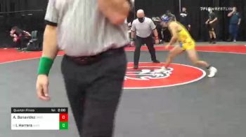 120 lbs Quarterfinal - Adan Benavidez, Unattached 25 vs Issac Herrera, Unattached 106