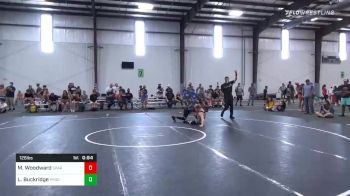 126 lbs Consolation - Mason Woodward, Spartan Mat Club vs Levi Buckridge, Prodigy WC