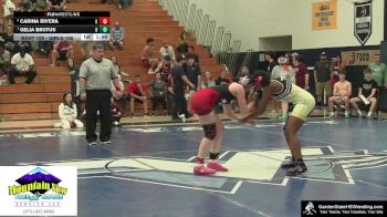 Girls-165 lbs 3rd Place Match - Gelia Brutus, Brower`s Brawlers vs Carina Rivera, Nick`s Knights