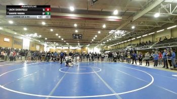 106 lbs Consi Of 8 #2 - Jack Sabatelli, Toll Gate vs Dante Vieira, North Providence
