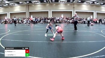 65 lbs Consi Of 8 #1 - Chayton Nielsen, Spring Hills WC vs Jacobey Lamothe, Mat Demon WC