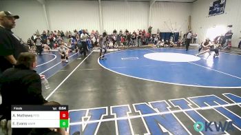 110 lbs Final - Artemus Mathews, Pitbull Wrestling Academy vs Ethan Evans, Warrior Wrestling Club