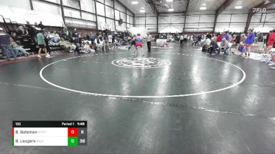 150 lbs Round 3 (8 Team) - Branden Bateman, Altamont vs Boston Leugers, Millard B