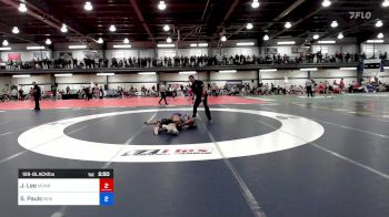 128-BLACK lbs Rr Rnd 5 - Jada Lee, Monroe Woodbury vs Sara Pauls, Minisink