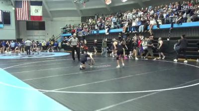 115 lbs Cons. Round 2 - Jaeda Larsen, BGM, Brooklyn vs Carlie Hinderaker, Ogden