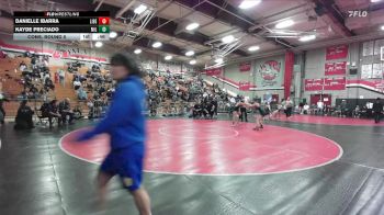 135 lbs Cons. Round 5 - Danielle Ibarra, Liberty vs Kayde Preciado, Millikan