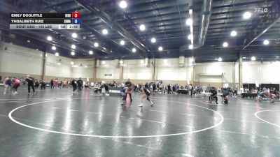 105 lbs Quarterfinal - Emily Doolittle, Bishop Verot vs Yhoalibeth Ruiz, SOWA