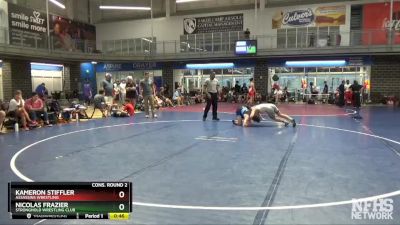 132 lbs Cons. Round 2 - Kameron Stiffler, Assassins Wrestling vs Nicolas Frazier, Stronghold Wrestling Club