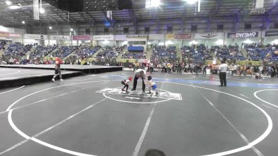 40 lbs Quarterfinal - Carson Dick, Team Grand Valley Elite vs Armani Lopez, Team Garcia WC