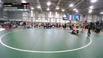 50 kg Cons. Rd Of 32 - Avy Perez, William Penn vs Jackelyn Sanchez, Texas