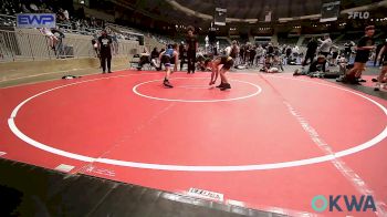 76 lbs Final - Riley Morris, Broken Arrow Wrestling Club vs BrocLee Butman, Tulsa Mafia Boys