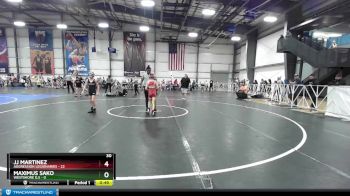 64 lbs Rd# 5- 3:45pm Friday Final Pool - JJ Martinez, Aggression Legionaries vs Maximus Sako, Westshore D.S