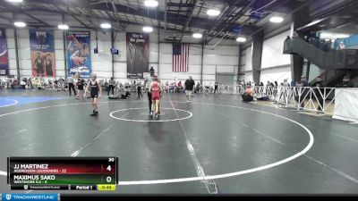 64 lbs Rd# 5- 3:45pm Friday Final Pool - JJ Martinez, Aggression Legionaries vs Maximus Sako, Westshore D.S