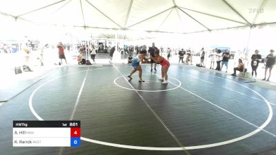 Rr Rnd 1 - Angel Hill, Mira Mesa HS vs Keilikki Nau Rarick, Westlake