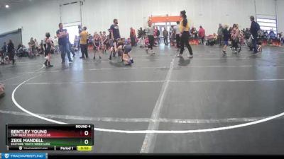 66 lbs Round 4 - Zeke Mandell, Eastside Youth Wrestling vs Bentley Young, Team Bear Wrestling Club