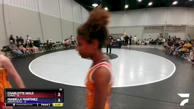 105 lbs Round 1 (8 Team) - Khole Perez, Illinois vs Hannah Naccarati-Cholo, Arizona Black