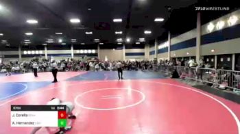 87 lbs Rr Rnd 5 - Jett Corella, Granite WC vs Adelina Hernandez, Eastern Sabers