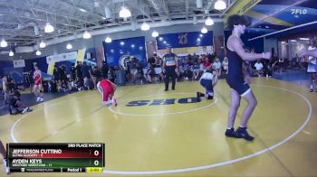 144 lbs Placement (16 Team) - Jefferson Cuttino, Glynn Academy vs Ayden Keys, Westside Wrestling