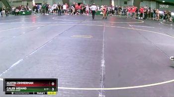 125 lbs Quarterfinal - Austin Zimmerman, Edinboro vs Caleb Weiand, Michigan State