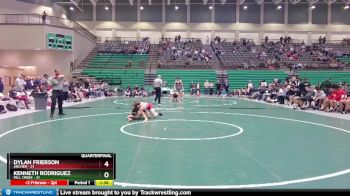 190 lbs Quarters & 1st Wb (16 Team) - Kenneth Rodriguez, Mill Creek vs Dylan Frierson, Archer