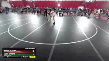 182 lbs Cons. Round 2 - London Kiser, Kenosha Wrestling Academy vs Alex Katers, Sauk Prairie