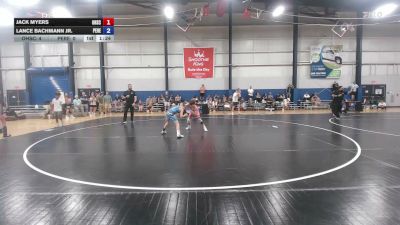 92 lbs Jack Myers, Ohio Scarlet vs Lance Bachmann Jr., Pennsylvania Red