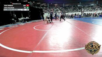 64 lbs Consi Of 8 #1 - Tom Trimble, Husky Wrestling Club vs Luca Villegas, Kansas Young Guns
