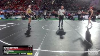 5A 152 lbs Quarterfinal - Jason Mara, Meridian vs Taycen Genatone, Post Falls