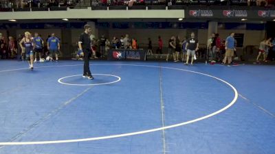 100 lbs Cons. Rd Of 16 - Brian Wesley, Hobart Wrestling Club vs Hunter Gregg, Pennsylvania